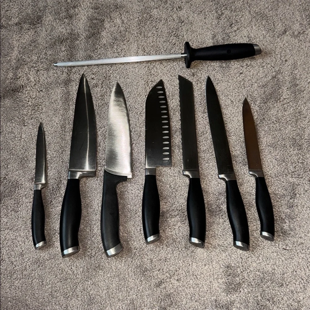 Calphalon 17 Piece Cutlery Set w/ Block